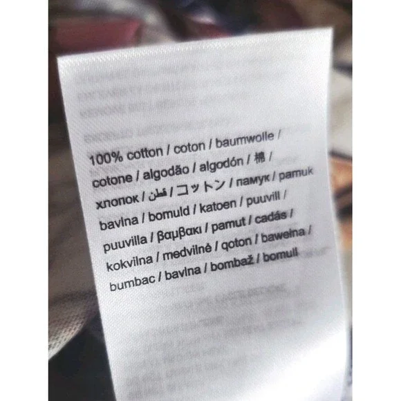 Farm Rio Paisley Print Midi Dress Medium Belted Tassel Side Slits 100% Cotton - Picture 10 of 10